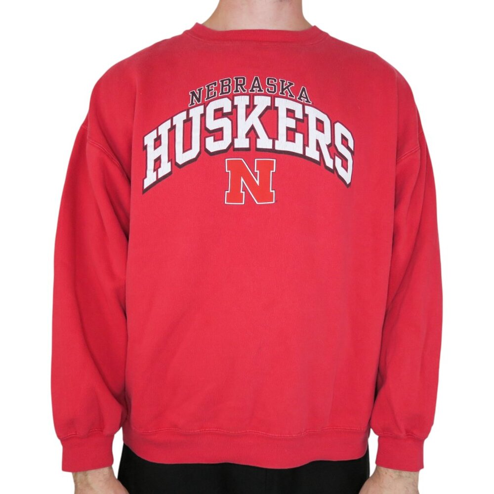 Vintage 90s TSI Sportswear Nebraska Huskers Sweatshirt